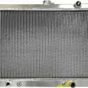 CU922 Car Aluminum Radiator Compatible for Dodge W200 1979-1980, W150 1979-1985, Ramcharger 1979-1980, D200 1979-1980, D150 1979-1987, D100 1979, D250 1981-1987 Engine Coolant Radiator (4089366)