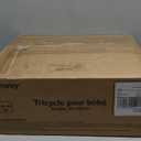 Besrey 5-in-1 Toddler Tricycle with Push Handle, Grow with Me Kids Trike for 1-3 Years, Adjustable Parent Steering, Balance Bike & Tricycle, Safety Seat with Backrest (Light Blue)