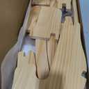 Kids Wooden Rocking Horse, Boy & Girls Ride-On Toy with Foot Pedal, 31.5*9.8*20.5
