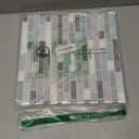 Art3d 10-Sheet Heavy-Duty Peel and Stick Backsplash, Waterproof Wall Tiles Stick on Kitchen Backsplash Living Space, Gray & Blue (12 x 12 Inch)