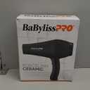 BaBylissPRO Porcelain Ceramic Carrera Professional Hair Dryer Professional Dryer Prepack, Corded Electric