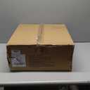 3-in-1 Bedside Commode Chair for Seniors, 400 lbs Heavy Duty Iron Commode Toilet with Padded Seat & Arms, Portable Toilet for Seniors & Adults, Height Adjustable, Splash Guard