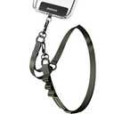 MAGEASY 2-In-1 Cell Phone Lanyard Crossbody - Universal Crossbody Phone Strap & Phone Wrist Strap with Built-in Keychain, Phone Tether Tab | Anti Drop & Anti Theft for Daily & Outdoor Activities