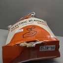 Electric Blanket Twin Heated Blanket 62''X84'' with 5 Heating Levels & 10 Hours Auto Off, ETL & FCC Certification Sherpa Heating Blanket for Home Office Use, Machine Washable, Great Gift(Beige)