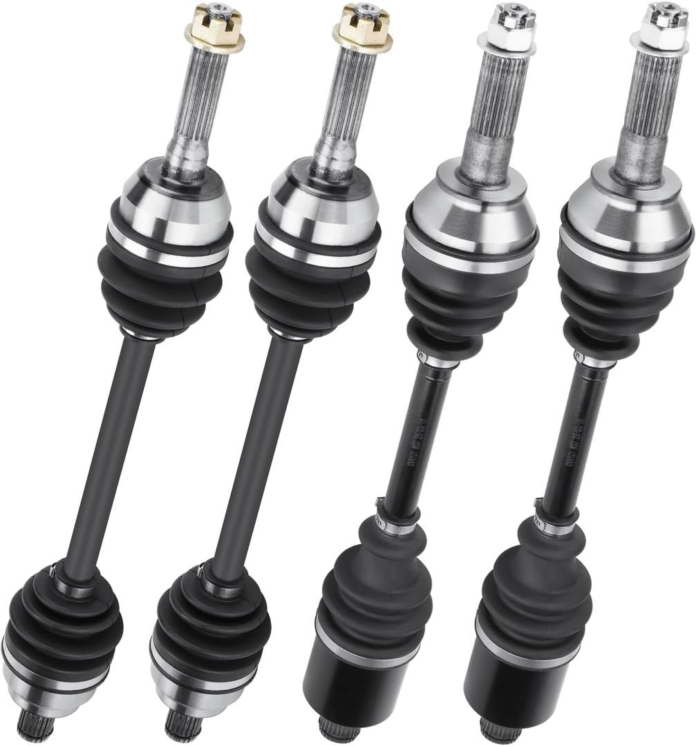 Front&Rear Left Right ATV CV Axles Drive shaft Assembly Set for Polaris Sportsman 570/450/ETX Trail SP ETX EPS HO 2015 2016 2017 2018 2019 2020 2021 2022- Full Set Replace for 1332931 1333275