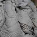 CozyLux King Size Comforter Set Beige Seersucker 7 Pieces Bed in a Bag King Comforter Set with Sheets, Luxury Soft Bedding Set with Down Alternative Comforter, Sheets, Pillowcases & Shams All Seasons