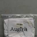 AugIris Athletic Biker Shorts with Hidden Pocket High Waisted Dance Kids Shorts Soft Active Yoga Bike Short  White XL