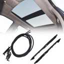 FZJDSD Sunroof Glass Cables & Track Assembly Set FL3Z16502C22 Compatible with Ford Expedition 2018-2021 F-150 F-250 F-350 Super Duty 2015-2020 Fit For Lincoln Navigator 2018-2020#FL3Z1651071A