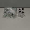 12 Pack, 2 oz Small Clear Glass Bottles w/Lid & 3 Funnels - 60ml Boston Shot Bottles for Health, Immunity, Potion, Wellness, Sample, Ginger, Juice - Mini Personal Care & Beauty Travel Bottle