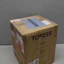 2.1Qt Small Air Fryer - Compact Digital Mini Airfryer with 7-in-1 Presets, 98% Less Oil, Adjustable Temperature & Timer, Shake Reminder, Nonstick, BPA-Free, Dishwasher Safe, Fast & Crispy Cooking (Black)