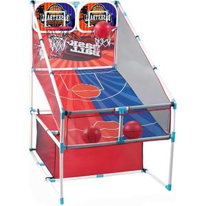 Basketball Arcade Game, Kids Double Basketball Hoop with Balls & Pump, Fun Sports Game for Boys Girls, Gift for Kids Ages 4+