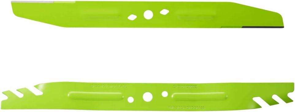 EGO POWER+ 21" Mulching Blades for Electric Lawn Mowers LM2133/LM2130/LM2135SP/LM2130SP/LM2156SP/LM2150SP, 2-Pack - AB2101D
