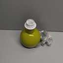 Green Small Bedside Mini Table Lamp for Bedroom, Cute Bedroom Lamps for Nightstand, Cute Mini Table Lamps for Small Spaces with Scalloped Shade for Kitchen Counter, Bookshelf, Kids Dorm (On/Off Switch)