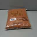 KOUFALL Fall Sheer Curtains 96 Inch Long 2 Panel Set,Autumn Decor for Home,8FT Length Floor to Ceiling for Living Room Bedroom Dark Burnt Orange