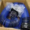 15FT RV Sewer Hose, EXTREME Heavy Duty 24 Mil TPE Material for Abrasion Resistance and Crush Protection, Camper Sewer Hose Kit with Pre-Attached Bayonet Fittings, 4-in-1 Adapter Elbow, Blue