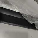 No Drill Blackout Cellular Shades,Black,24" W x 48" H