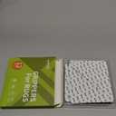 Rabenda 12 Pcs Rug Tape, Non Slip Rug Pads Grippers for Hardwood Floors and Tiles, Reusable Carpet Tape for Area Rugs, Double-Sided Adhesive Rug Stickers Keep Corners Flat (Black)