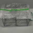 DII Chicken Wire Collection Farmhouse Vintage Wall Baskets, Small Basket, Vintage Grey