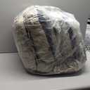 Chair Cushions, Foam Dining Chair Cushions, Tufted Indoor Chair Pads, Set of 6, Beige, 16.5 x 16.5 x 3.5