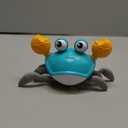 HONGID Crawling Crab Dog Toys,Escaping Crab Dog Toy with Obstacle Avoidance Sensor,Interactive Dog Toys with Music Sounds & Lights for Dogs Cats Pets,Christmas Toy Gifts for Puppy/Small/Medium Dogs