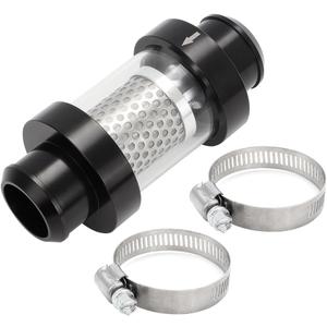 1-1/2" Universal Filter Inline Heater Core Coolant Filter and Inspection System Stainless Steel Filter Mesh Matching Fixture (1.5 IN, black) 1-1/2" Universal Filter Inline Heater Core Coolant Filter and Inspection System Stainless Steel Filter Mesh Matching Fixture (1.5 IN, black)