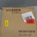 Twin Air Mattress with Built in Pump,18 Raised Blow Up Mattress,Inflatable Mattress in 2 Mins,Single Twin Size Air Mattress for Camping,Floor&Travel, Air Bed for Adults,330LB Max (Silver)