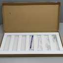 Toddler Safe Guardrail Compatible with Delta Children Convertible Crib, Crib Rail for Prevent Toddler from Rolling Off The Bed, White