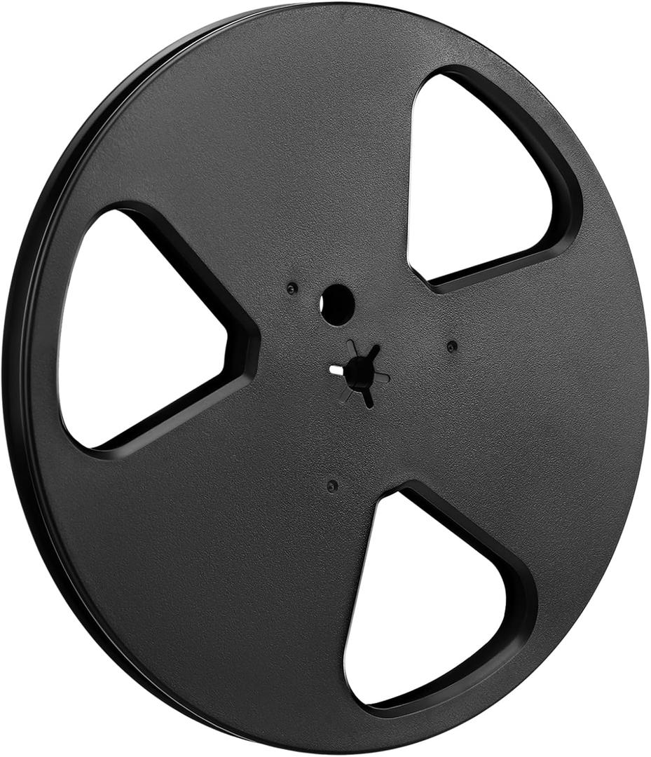 1 Pcs 7" x 1/4" Reel to Reel Tape Recorder Plastic Empty Tape Reel Recording Take Up Reel Compatible with TEAC/ReVox Studer
