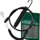 946-05124A Clutch Cable for 32 inch MTD Craftsman Troy Bilt Murray Huskee Deck Engagement Cable 746-05124 946-05124 746-05124A TB42 TB46 Bronco Pony Horse LT4200 T1000 T1100