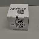 Forged Reducer Adapter Fitting - Stainless Steel 304 Reducing Pipe Connector, 1" NPT Female x 3/4" NPT Male (pack of 2)