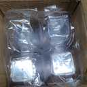 TOFLEN 200ct 2 oz Mini Dessert Cups with Spoons, Clear Plastic Reusable Small Party Serving Cups for Appetizers, Hors D'oeuvres Plates