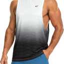EZRUN Men's Quick Dry Stringer Tank Top for Bodybuilding & Gym