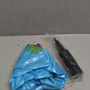 INPANY Hopper Ball, 18 Inches Bouncy Ball with Handles, Bouncing Bounce Balls Hopper, Inflatable Jumping Hopping Toys for Kids Ages 3-6, Hoppity Hop Girls Boys Gifts, Pump Included (Blue Shark)