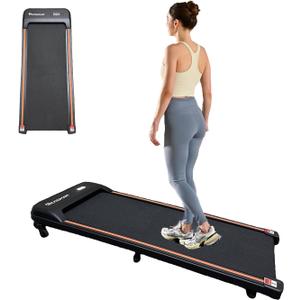 Foldable Treadmill with Incline Treadmill with Home Removable Desk Workstation 3.0 HP 3 in 1 Folding Small Compact Walking Treadmills 300 Lbs Capacity for Home Office (black)
