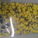 120 Pcs Graduation Mini Resin Ducks 10 Style Small Ducks Figures with graduate Cap Bulk Yellow Grad Ducks Class of 2026 for Graduation Party Favors Gift DIY Crafts Dollhouse Decor