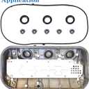 VS50607R for Honda Pilot 3.5 Valve Cover Gasket Odyssey Ridgeline Accord Saturn Vue Acura MDX RLTL 3.5 Valve Cover Gasket 3.0 3.2 3.7L 2003 2004 2005 2006 2007 2008 2009 2010 036-1708 12341RCAA01