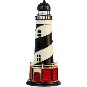 Lighthouse Model Money Bank Home Ornaments Figurines Saving Piggy Bank Home Ornaments Tabletop Figurines