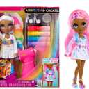 Rainbow High Air Brush & Create DIY Fashion Doll with Airbrush Marker Kit, Washable Rainbow Markers, Long Hair, Grey Eyes, Color, Create, Play, Rinse and Repeat. Creative 4-12+