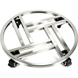DJDNA 18" Heavy Duty Plant Stand with Wheels Rolling Plant Caddy1 Pack (M)