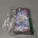 Nilight 2PCS 12FT SAE to SAE Extension Cable 16AWG 2 Pin Wire Cord Harness with 12V-24V DC Quick Connect Disconnect Connector with Dust Cap