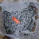 VEVOR Grade 30 Chain 1/4 Inch by 100Ft Length Grade 30 Proof Coil Chain Zinc Plated Grade 30 Chain for Towing Logging Agriculture and Guard Rails