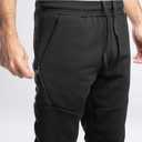 Ultra Performance 3 Pack Fleece Active Tech Joggers for Men, Men's Sweatpants with Zipper Pockets (XL)
