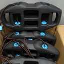 Boat Fenders Easy to Install Bumper for Docking Ideal Fender for Pontoon, Bass, Jet Ski and Fishing Boats (Black)