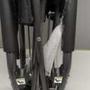 Cascade Mountain Tech Folding Camp Chair for Camping, Beach, Picnic, Barbqeues, Sporting Events with Carry Bag (Black)