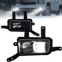 LED Fog Lights Assembly Fit for Chevy Tahoe, Suburban 2015-2020, Suburban 3500HD 2016-2019, GMC Yukon & Yukon XL 2015-2020, Front Driving Fog Lamps Kit, DOT Certified - 1 Pair
