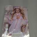 XSPICE Sexy Nurse Costume for Women Nurse Lingerie Halloween Costumes Cosplay Lingerie Outfits with Headpiece (White) L/XL