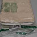 DULLEMELO Fabric Storage Bins for Laundry, Home, Foldable Storage Baskets for Shelves, Toys, Collapsible Storage Bins for Office, Closet, Bedroom(White&Khaki,15"x11"x9.5",4-Pack)