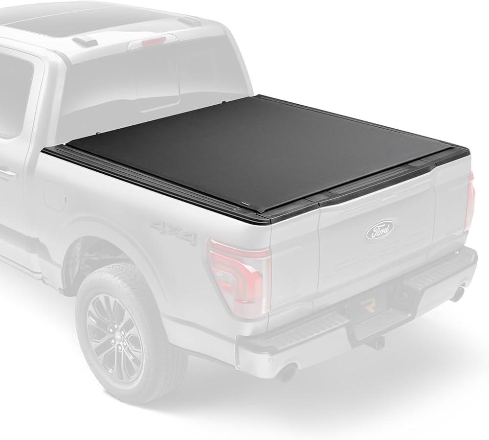 RealTruck TruXedo Pro X15 Soft Roll Up Truck Bed Tonneau Cover | 1497701 | Fits 2015 - 2024 Ford F-150 5' 7" Bed (67.1")