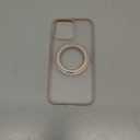 TORRAS 360 Magnetic Stand for iPhone 16 Pro Max Case, [Fit for MagSafe] [Military-Grade Protection] Translucent Slim Case for iPhone 16 Pro Max, Desert Titanium, Ostand O3 Fitness Series