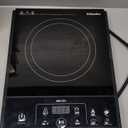 Mueller RapidTherm Portable Induction Cooktop, 1800W Hot Plate Electric Stove Top Burner. 8 Temp Levels, Auto-Off & Pot Detection, LED Display, Child Lock, 4 Programs, Burners for Cooking